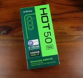 INFINIX HOT 50 5G NFC 8/256 GARANSI RESMI