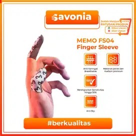 Original 100% MEMO Finger Sleeve FS04 Premium Sarung Jempol Anti Sweat