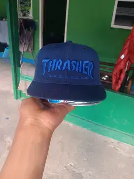 Topi Sb Skate Snapback Hat Hats Cap Caps Thrasher Magazine