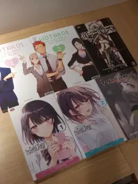 Buku Komik Manga Wotakoi, Death Note, The Cold Satou, Tokyo Ghoul