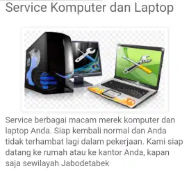 Service Komputer dan Laptop