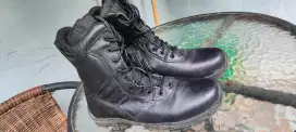 Sepatu TNI AD, kulit asli