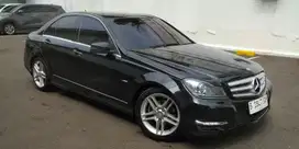 Dijual Mercedes-Benz C250 1.8 2012 Hitam KM78Rbuan Mulus Sekali Siap P