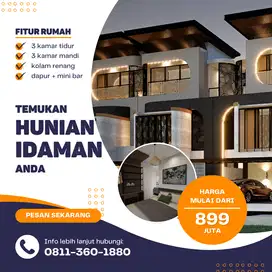 VILLA MEWAH HARGA 800 JT AN, 2 menit dari Alun Alun Kota BATU