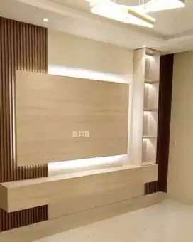 Backdrop tv minimalis