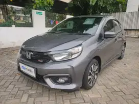 [OLXmobbi]  Honda Brio 1.2 RS Bensin-AT 2021 Abu-Abu