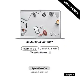 MACBOOK AIR 2017 8/256 GB 13