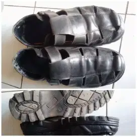 Sandal Sepatu Kulit