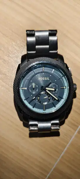 Authentic Watch Chronograph Fossil FS5172 Preloved 45 mm 70% Pemakaian