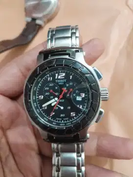 Jam Tangan Tissot T-Race chronograph mesin swiss chrono b.u bu cepat