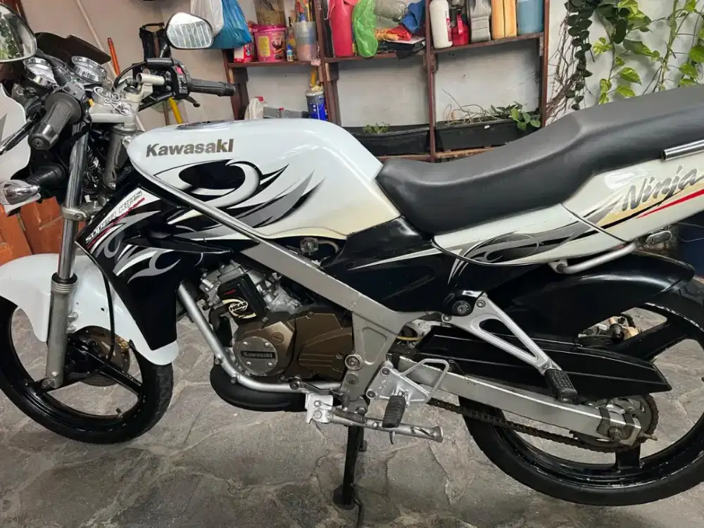Bismilah jual ninja R putih 2013 albino