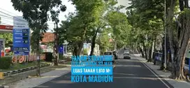 Tanah Pekarangan Cantik, Jl Panjaitan KOTA MADIUN, Hrg dibawah NJOP