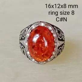 Cincin pria, natural amber_katilayu