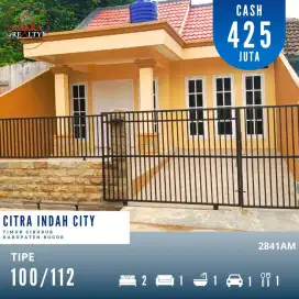 Rumah Murah Siap Huni Tanah Luas 100/112 Citra Indah City Cileungsi