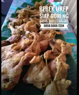 Jual Bebek Ukep Siap Goreng / Bisa Frozen