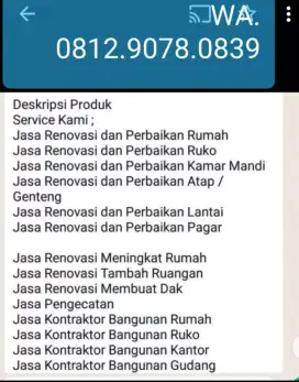 Jasa renovasi bangunan