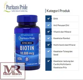 Biotin 7500Mcg dan 10000 Mcg