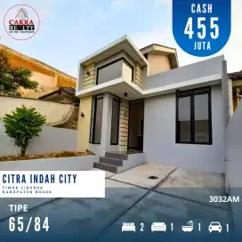 Rumah Modern Minimalis 65/84 Citra Indah City Cileungsi
