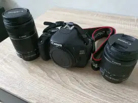 Dijual kamera DSLR Canon 600 D