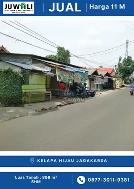 Jual Tanah Murah Pinggir Jalan Besar di Jagakarsa