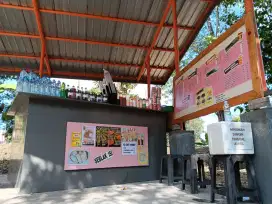 Jual meja bartender dan papan nama