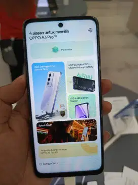 Oppo A3 Pro 5G Garansi resmi 1 tahun