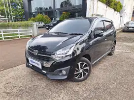 Daihatsu Ayla 1.2 R Bensin-MT 2019 Hitam /