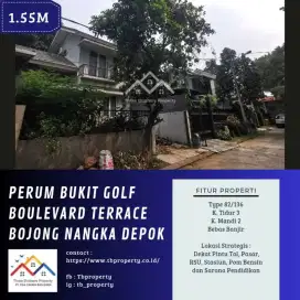 DIJUAL RUMAH DI PERUM BUKIT GOLF BOULEVARD TERRACE KOTA DEPOK - CESSIE