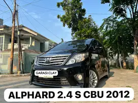 Toyota Alphard 2012 2.4 S CBU (HARGA CASH)