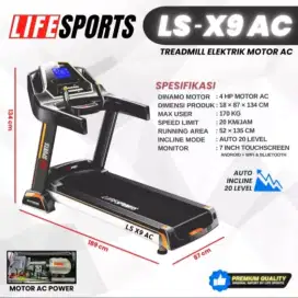 Treadmill elektrik LS-X9