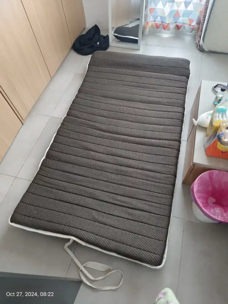 (Free tas) Kasur Lipat Gulung Merek Elite 90 x 190 x 6 cm