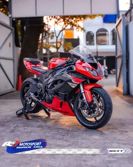 Kawasaki ZX6R ZX6 ZX er6 Merah 2011 Exhaust M4 Full Paper Special Unit
