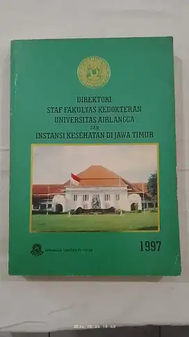 Buku direktori staf Fakultas Kedokteran Universitas Airlangga