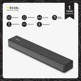 Eggel Stage Sound Bar with Built-In Woofer