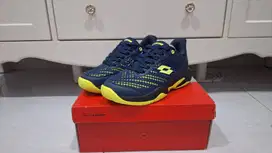 LOTTO size 37 - Sepatu LOT Bruce Jr Badminton Original Navy