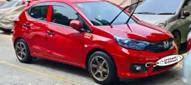 Jual Santai Honda Brio E CVT AT 2021 Rallye Red