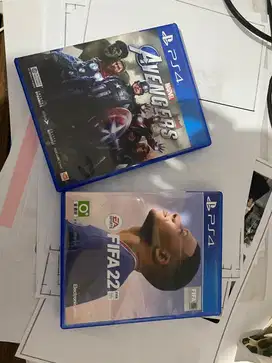 Kaset ps4 fifa dan avenger