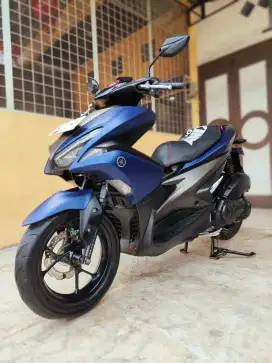 Yamaha Aerox / Aerox 155 2017 ABS Keyless, Blue Premium Doff, Mulus.