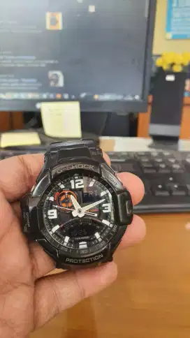 Casio GA 1000 - GA1000 - GA.1000 Hitam Twin Sensor