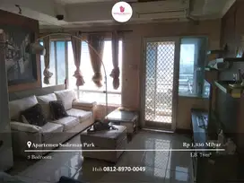 Dijual Apartement Sudirman Park 3BR Full Furnished Low Floor