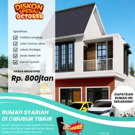 Rumah murah, cicilan ke developer, tanpa BI checking di bogor