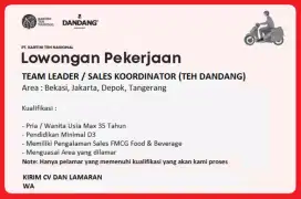 TL/ Team Leader Sales, Sales Motor