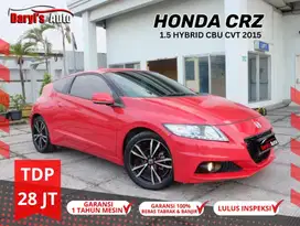 2015 Honda CRZ 1.5 CBU Antik Simpanan Terawat Tdp 28jt