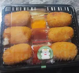 Corndog Mini Moza Beku / Goreng