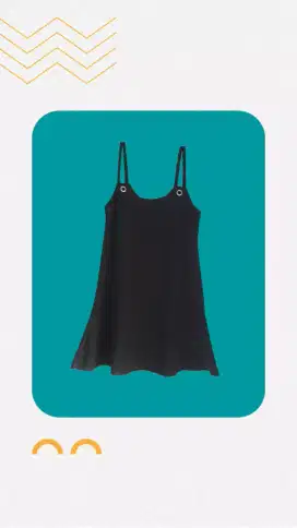 Overall hitam polos