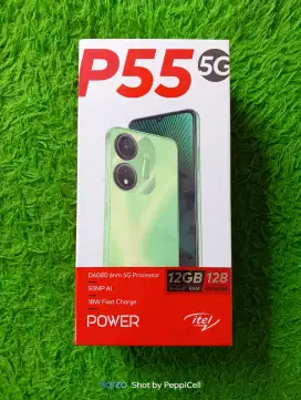 Itel P55 5G 6+6GB/128 GB NEW Garansi resmi