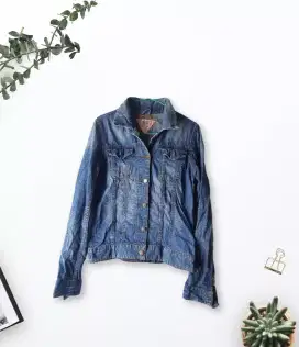 Jaket 3second denim original