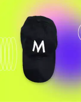 Topi / trucker hitam