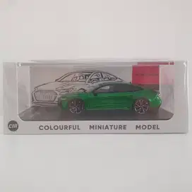 CM Model Audi RS 7 Sportback 1/64 (Sport Back, Metallic Green, Hijau)