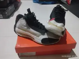 Sepatu Basket Air Jordan Trey White Black